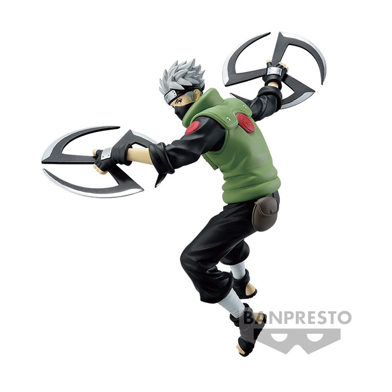 BANPRESTO NARUTO SHIPPUDEN NARUTOP99 KAKASHI HATAKE STATUE FIGURE