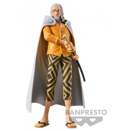 ONE PIECE DXF GRANDLINE EXTRA SILVERS RAYLEIGH STATUE FIGURE