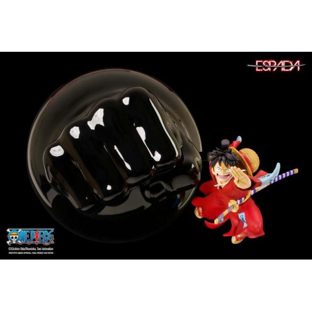 ONE PIECE MONKEY D. LUFFY 1/8 WALL ART STATUA FIGURE