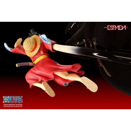 ONE PIECE MONKEY D. LUFFY 1/8 WALL ART STATUA FIGURE ESPADA ART