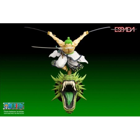 ONE PIECE RORONOA ZORO 1/8 WALL ART STATUA FIGURE