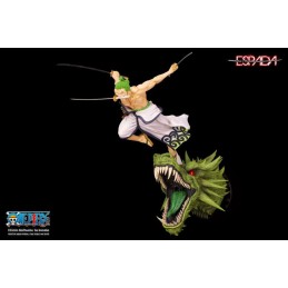 ONE PIECE RORONOA ZORO 1/8 WALL ART STATUA FIGURE ESPADA ART