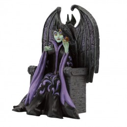 ENESCO SLEEPING BEAUTY MALEFICENT ON THRONE STATUE FIGURE