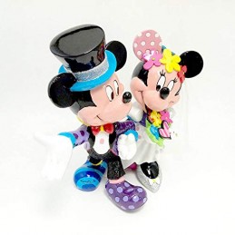 ENESCO MICKEY AND MINNIE MOUSE WEDDING STATUE FIGURE