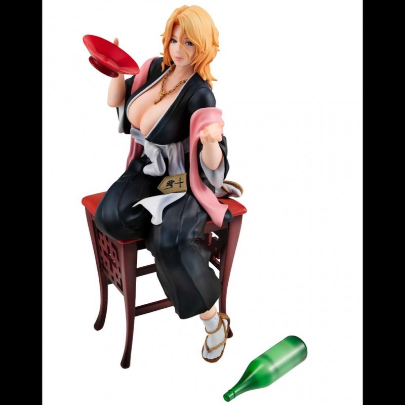 MEGAHOUSE BLEACH 1000 YEAR BLOOD WAR RANGIKU MATSUMOTO G.E.M. STATUE FIGURE