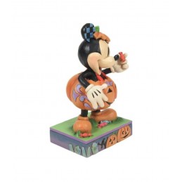 DISNEY TRADITIONS TOPOLINO CON COSTUME DA ZUCCA STATUA FIGURE ENESCO