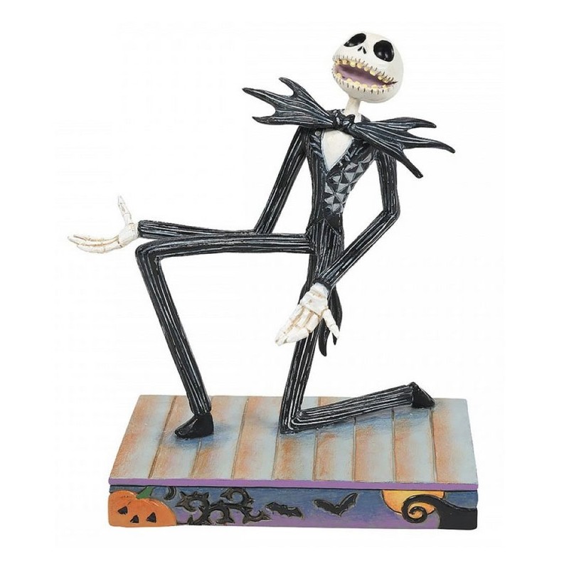 THE NIGHTMARE BEFORE CHRISTMAS JACK SKELLINGTON POSE STATUA FIGURE DIORAMA ENESCO