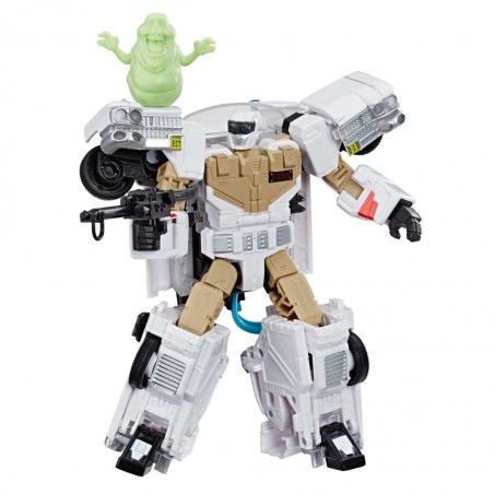 TRANSFORMERS X GHOSTBUSTERS ECTOTRON ECTO-1 ACTION FIGURE