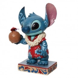 LILO AND STITCH HAWAIIAN STITCH STATUA FIGURE ENESCO