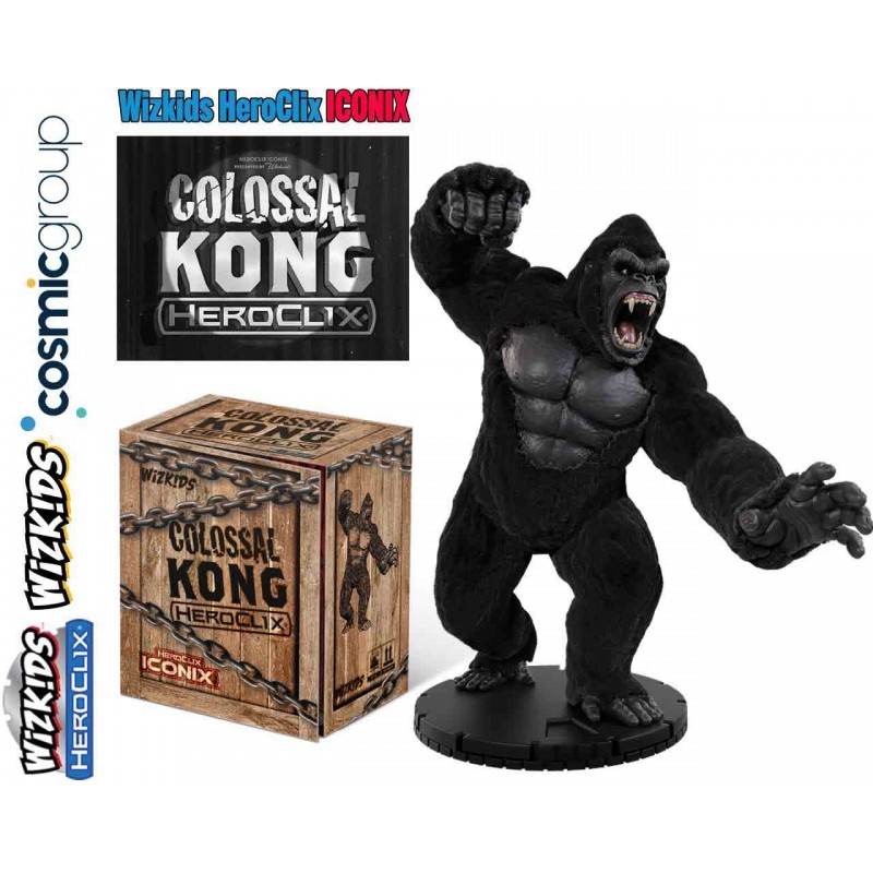 WIZKIDS HEROCLIX ICONIX COLOSSAL KONG FIGURE