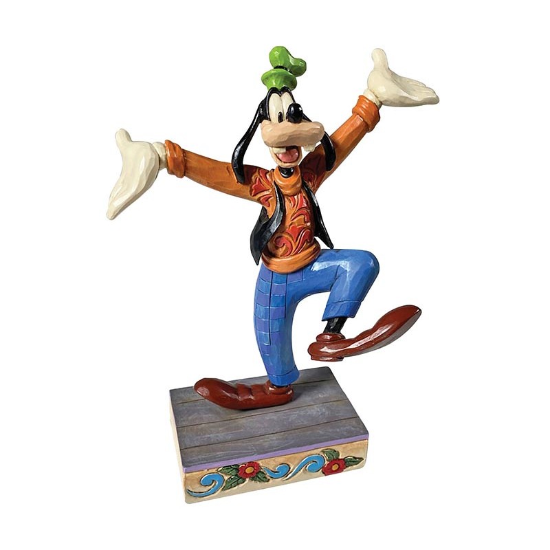 DISNEY TRADITIONS PIPPO STATUA FIGURE ENESCO