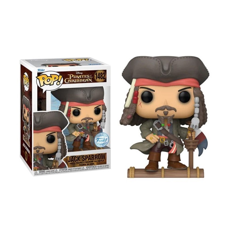 FUNKO POP! PIRATI DEI CARAIBI JACK SPARROW BOBBLE HEAD FIGURE FUNKO