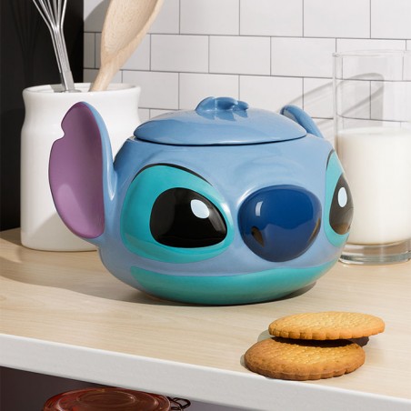 LILO AND STITCH HEAD STITCH COOKIE JAR