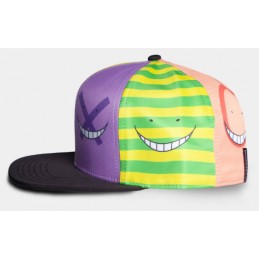 ASSASSINATION CLASSROOM KORO SENSEI FACES BASEBALL CAP CAPPELLO DIFUZED