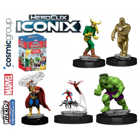 MARVEL COMICS HEROCLIX ICONIX AVENGERS FIRST APPEARANCE