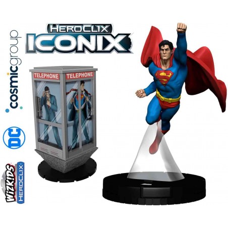 DC COMICS HEROCLIX ICONIX SUPERMAN FIGURE