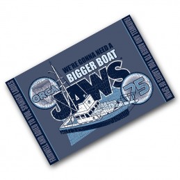 JAWS LO SQUALO ORCA BEACH BATH TOWEL TELO DA MARE 91x60cm FACTORY ENTERTAINMENT