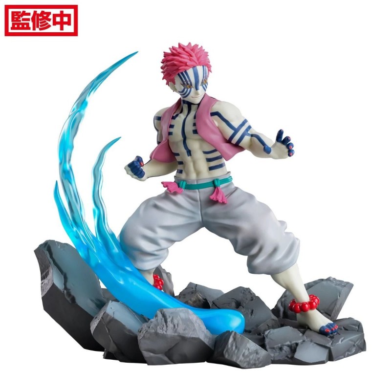 SEGA GOODS DEMON SLAYER AKAZA XROSS LINK ANIME FIGURE STATUE