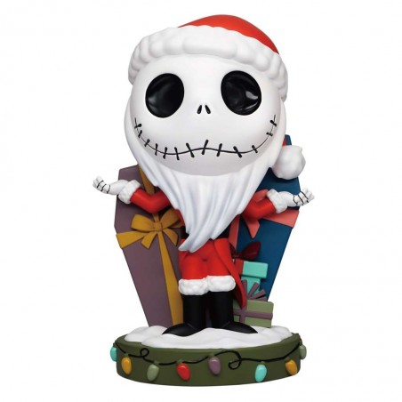 NIGHTMARE BEFORE CHRISTMAS SANTA JACK SKELLINGTON FIGURAL BANK SALVADANAIO