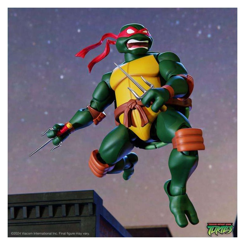 SUPER7 TEENAGE MUTANT NINJA TURTLES 2003 ULTIMATE RAPHAEL ACTION FIGURE