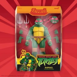 SUPER7 TEENAGE MUTANT NINJA TURTLES 2003 ULTIMATE RAPHAEL ACTION FIGURE