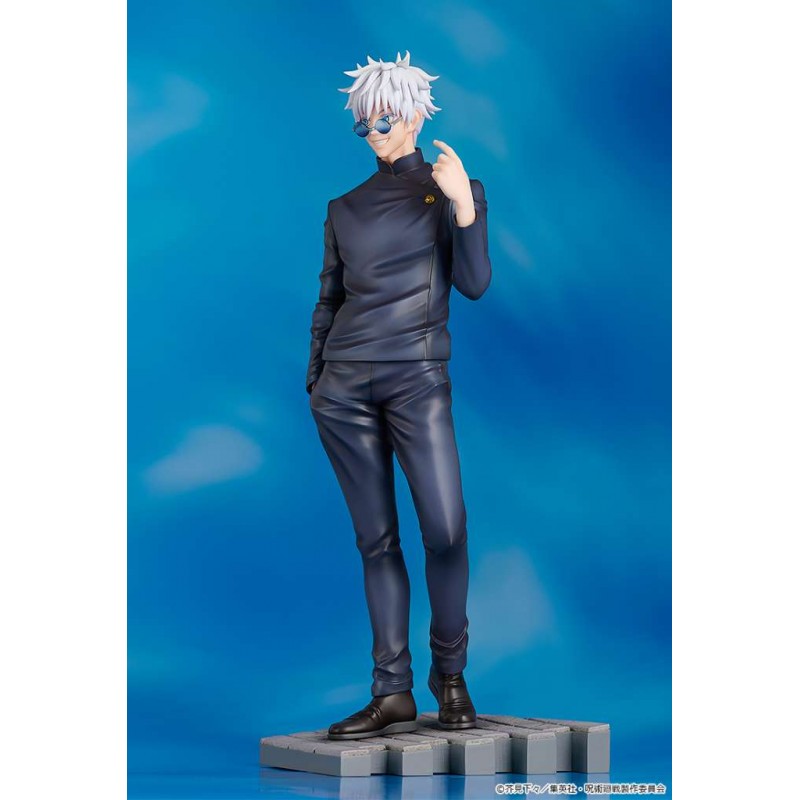 JUJUTSU KAISEN SATORU GOJO TOKYO JUJUTSU HIGH SCHOOL STATUA FIGURE GOOD SMILE COMPANY