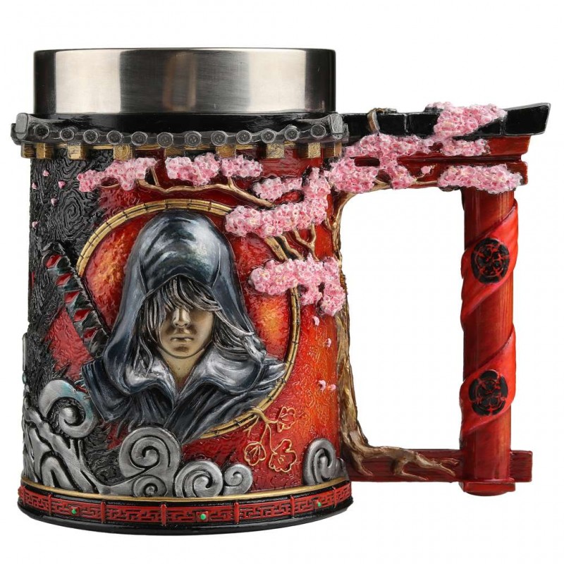 ASSASSIN'S CREED SHADOWS TANKARD RESIN BOCCALE NEMESIS NOW