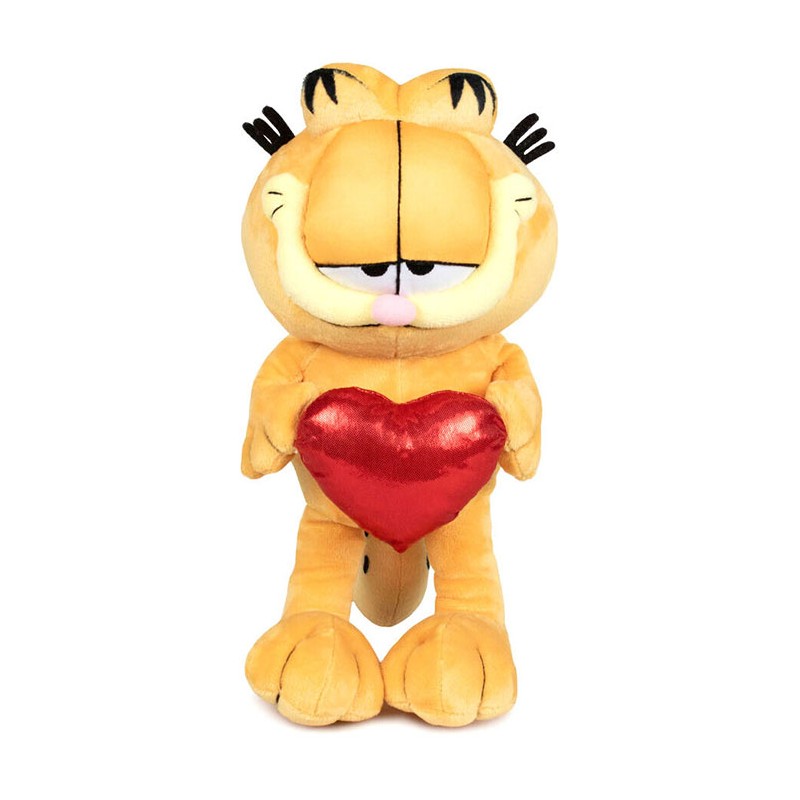 PLAY BY PLAY GARFIELD WITH HEART 35CM PLUSH FIGURE