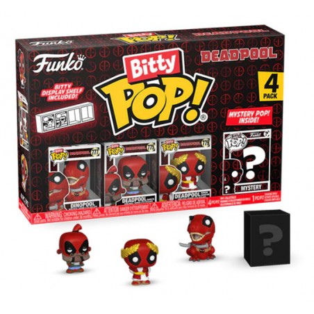 FUNKO BITTY POP! DEADPOOL 4 PACK DINOPOOL VINYL MINI FIGURE