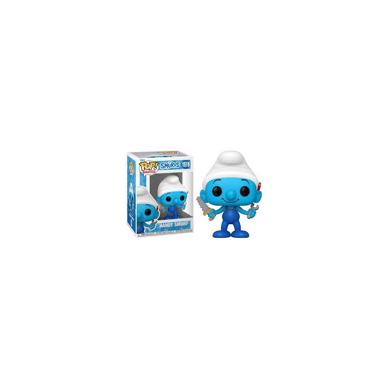 FUNKO FUNKO POP! THE SMURFS HANDY SMURF BOBBLE HEAD KNOCKER FIGURE