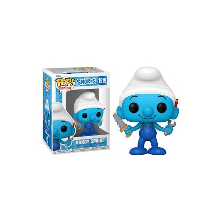 FUNKO POP! THE SMURFS HANDY SMURF BOBBLE HEAD KNOCKER FIGURE