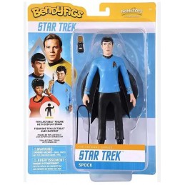 NOBLE COLLECTIONS STAR TREK BENDYFIGS SPOCK ACTION FIGURE