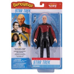STAR TREK THE NEXT GENERATION BENDYFIGS PICARD ACTION FIGURE NOBLE COLLECTIONS