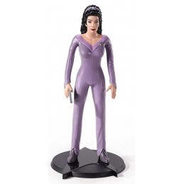 STAR TREK THE NEXT GENERATION BENDYFIGS TROI ACTION FIGURE NOBLE COLLECTIONS