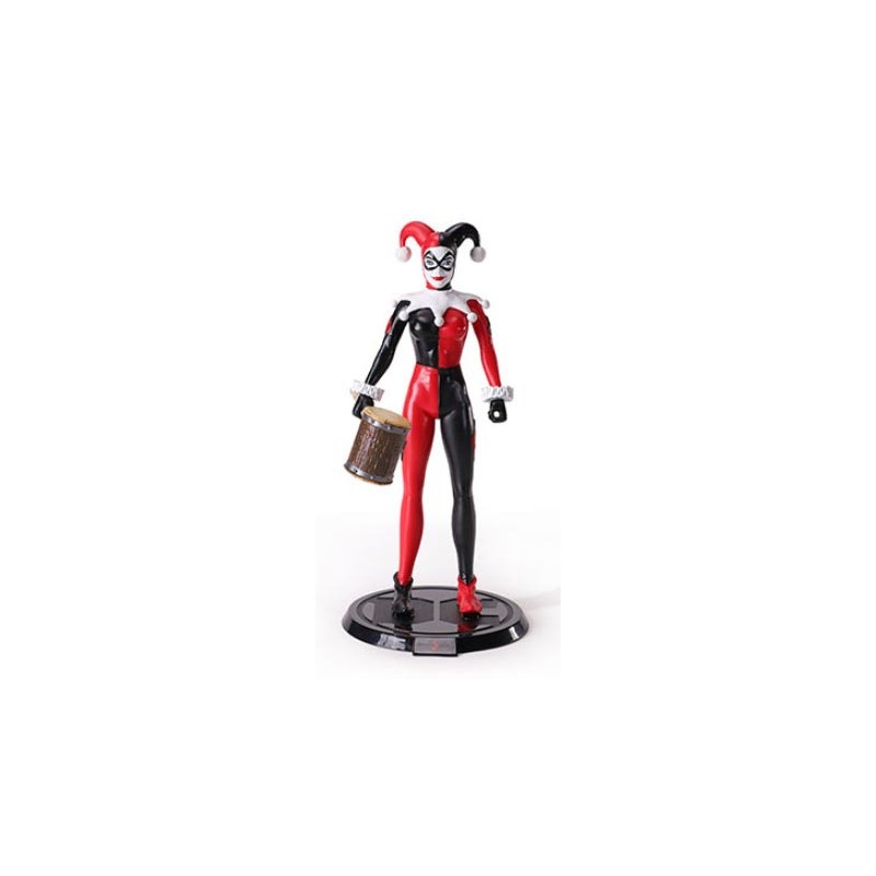 DC COMICS HARLEY QUINN BENDYFIGS ACTION FIGURE NOBLE COLLECTIONS
