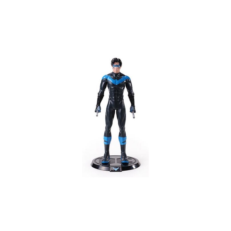 NOBLE COLLECTIONS DC COMICS NIGHTWING BENDYFIGS ACTION FIGURE