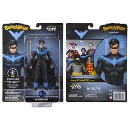 DC COMICS NIGHTWING BENDYFIGS ACTION FIGURE NOBLE COLLECTIONS