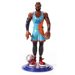 NOBLE COLLECTIONS SPACE JAM LEBRON JAMES BENDYFIGS ACTION FIGURE