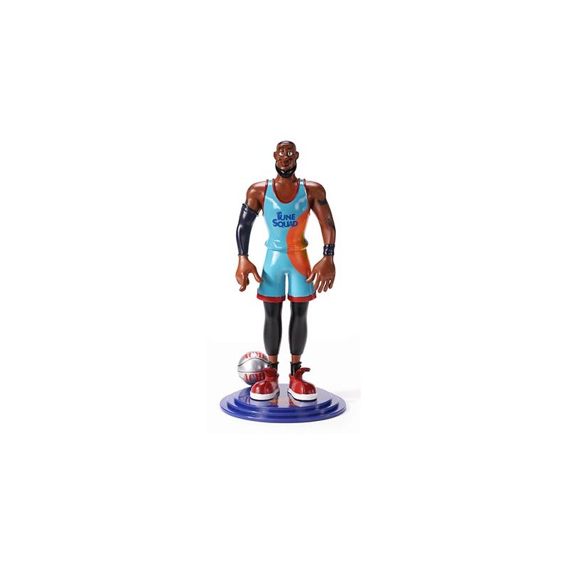 SPACE JAM LEBRON JAMES BENDYFIGS ACTION FIGURE NOBLE COLLECTIONS