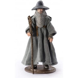 NOBLE COLLECTIONS LORD OF THE RINGS GANDALF BENDYFIGS ACTION FIGURE