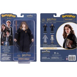 NOBLE COLLECTIONS HARRY POTTER BENDYFIGS HERMIONE GRANGER ACTION FIGURE