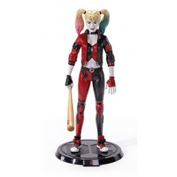 NOBLE COLLECTIONS DC COMICS HARLEY QUINN REBIRTH BENDYFIGS ACTION FIGURE