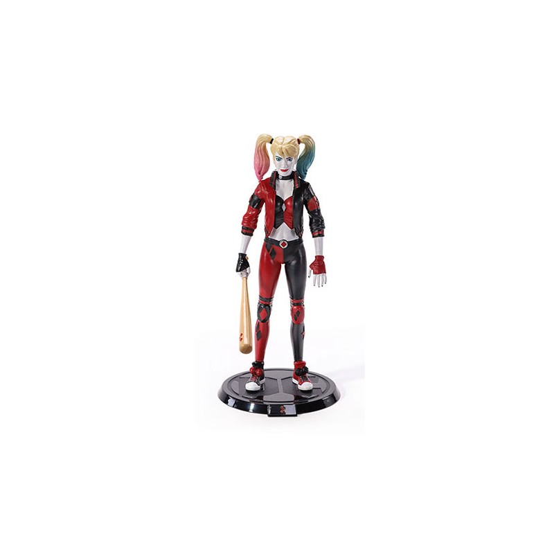DC COMICS HARLEY QUINN REBIRTH BENDYFIGS ACTION FIGURE NOBLE COLLECTIONS