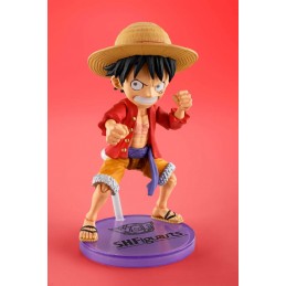 BANDAI ONE PIECE MONKAY D. LUFFY WORLD COLLECTABLE FIGURES X S.H. FIGUARTS ACTION FIGURE