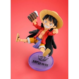 BANDAI ONE PIECE MONKAY D. LUFFY WORLD COLLECTABLE FIGURES X S.H. FIGUARTS ACTION FIGURE