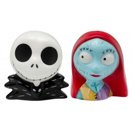 PALADONE PRODUCTS THE NIGHTMARE BEFORE CHRISTMAS JACK AND SALLY SALT AND PEPPER SHAKERS