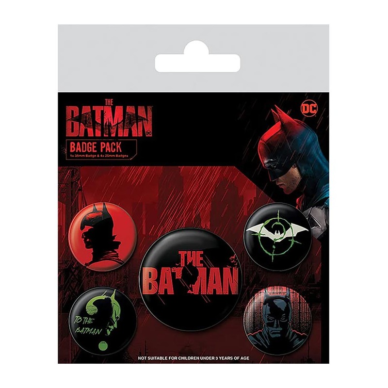 PYRAMID INTERNATIONAL THE BATMAN BADGE PACK