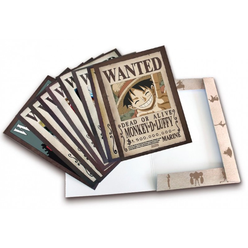 ABYSTYLE ONE PIECE WANTED POSTER COLLECTION