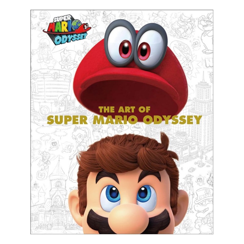 THE ART OF SUPER MARIO ODYSSEY ARTBOOK DARK HORSE