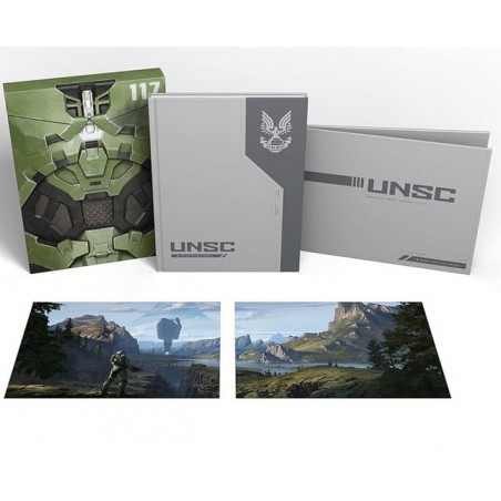 THE ART OF HALO INFINITE DELUXE ED ARTBOOK